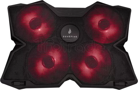 Photo de Support ventilé Verbatim SureFire Bora Rouge 17"max (Noir)