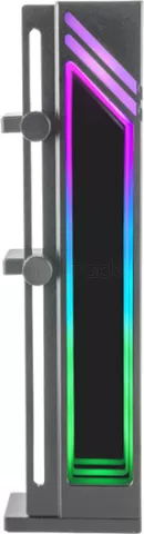 Support De Carte Graphique Mars Gaming MCA-GCB - Avec Éclairage ARGB Infinity Mirror - Base Magnétique