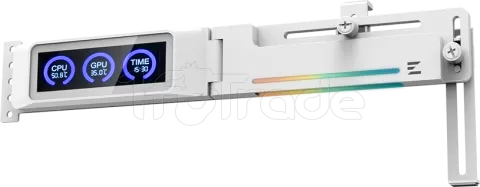 Photo de Support Zalman ZM-VS3 DS pour cartes graphiques (Blanc)