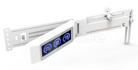 Photo de Support Zalman ZM-VS3 DS pour cartes graphiques (Blanc)