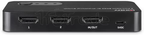 Photo de Switch HDMI Lindy 2 ports 8k (2 entrées / 1 sortie)