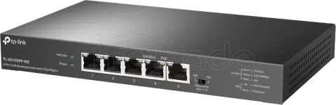 Photo de Switch réseau ethernet 2,5 Gbit/s TP-Link TL-SG105PP-M2 - 5 ports dont 4x PoE++