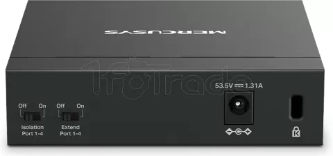 Photo de Switch réseau Ethernet Gigabit Mercusys MS105GP - 5 ports dont 4 PoE+