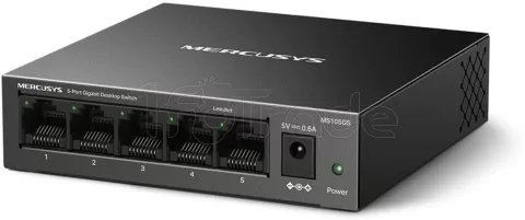Photo de Switch réseau Ethernet Gigabit Mercusys MS105GS - 5 ports