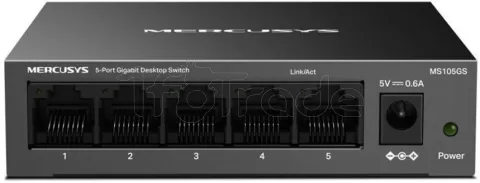 Photo de Switch réseau Ethernet Gigabit Mercusys MS105GS - 5 ports