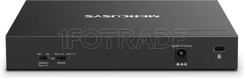 Photo de Switch réseau Ethernet Gigabit Mercusys MS108GP - 8 ports dont 7x PoE+