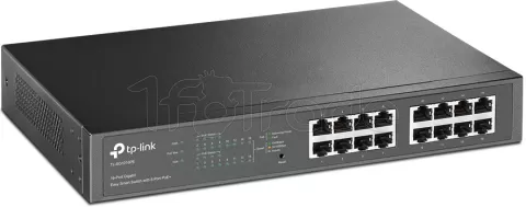 Photo de Switch réseau ethernet Gigabit TP-Link Easy Smart TL-SG1016PE - 16 ports dont 8x PoE