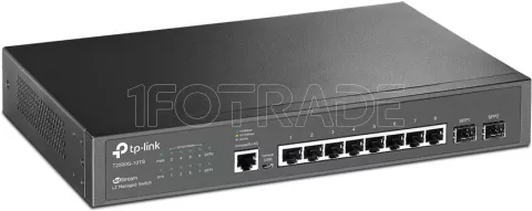 Photo de Switch réseau ethernet Gigabit TP-Link JetStream SG3210 - 8 ports + 2x SFP