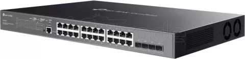 Photo de Switch réseau ethernet Gigabit TP-Link JetStream SG3428MP - 24 ports PoE + 4x SFP