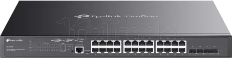 Photo de Switch réseau ethernet Gigabit TP-Link JetStream SG3428MP - 24 ports PoE + 4x SFP