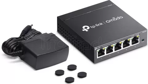 Photo de Switch réseau ethernet Gigabit TP-Link Omada ES205G - 5 ports