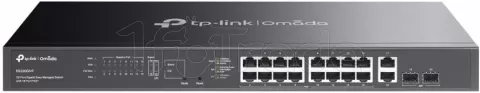 Photo de Switch réseau ethernet Gigabit TP-Link Omada ES220GMP - 20 ports dont 16 port PoE+ et 2 ports SFP
