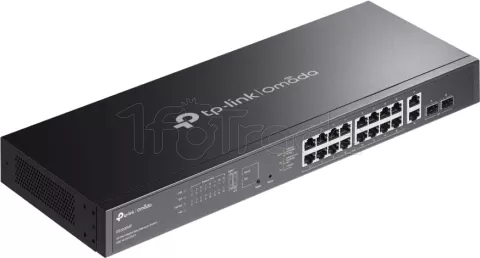 Photo de Switch réseau ethernet Gigabit TP-Link Omada ES220GMP - 20 ports dont 16 port PoE+ et 2 ports SFP