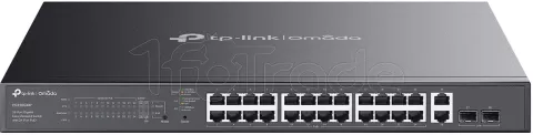 Photo de Switch réseau ethernet Gigabit TP-Link Omada ES228GMP - 28 ports dont 24x PoE+ + 2x ports SFP