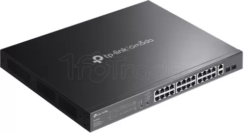 Photo de Switch réseau ethernet Gigabit TP-Link Omada ES228GMP - 28 ports dont 24x PoE+ + 2x ports SFP
