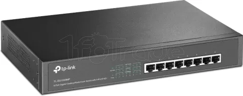 Photo de Switch réseau ethernet Gigabit TP-Link SG1008MP - 8 ports PoE+ (Métal)