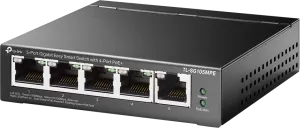 Photo de Switch réseau ethernet Gigabit TP-Link TL-SG105MPE - 5 ports dont 4x PoE
