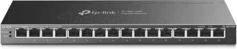 Photo de Switch réseau ethernet Gigabit TP-Link TL-SG116P - 16 ports dont 16x PoE