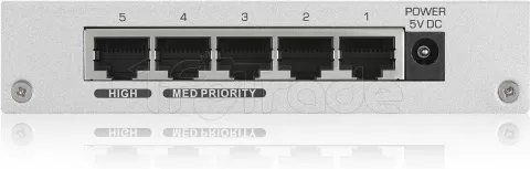 Photo de Switch réseau ethernet Gigabit Zyxel GS-105B v3 - 5 ports