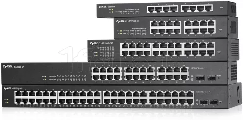 Photo de Switch réseau ethernet Gigabit Zyxel GS1900 - 48 ports