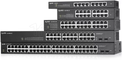 Photo de Switch réseau ethernet Gigabit Zyxel GS1900-E v3 - 24 ports
