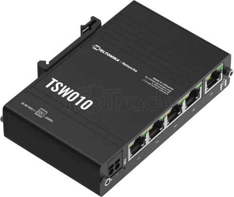 Photo de Switch réseau ethernet industriel Teltonika TSW010 - 5 ports