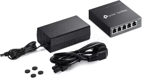 Photo de Switch réseau éthernet TP-Link Omada ES205GP - 5 ports dont 4x PoE+