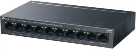 Photo de Switch réseau ethernet TP-Link Omada LS1210P - 10 ports dont 8x PoE+