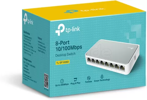 Photo de Switch réseau ethernet TP-Link SF1008D - 8 ports