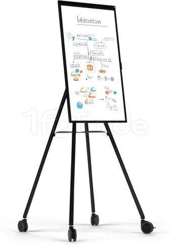 Photo de Tableau/Ecran tactile 43" sur pied i3-Technologies i3-Sixty 2 4K Ultra HD (Noir)
