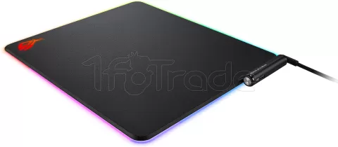 Photo de Tapis de souris  Asus Rog Balteus RGB - Taille S (Noir)