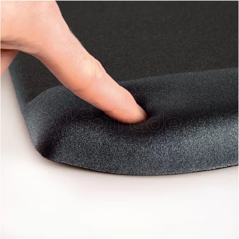 Photo de Tapis de souris avec repose poignet Fellowes PlushTouch (Noir)