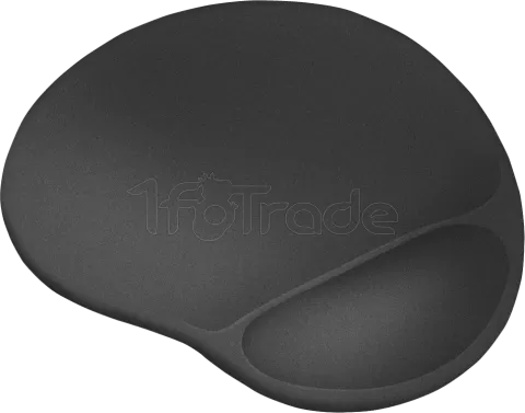 Photo de Tapis de souris avec repose poignet Trust Bigfoot XL (Noir)