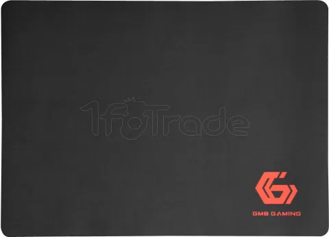 Photo de Tapis de souris Gamer Gembird - Taille M (Noir/Rouge)