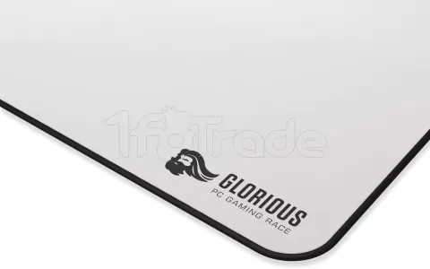 Photo de Tapis de Souris Glorious Stitch Stealth - Taille XL étendu (Blanc)