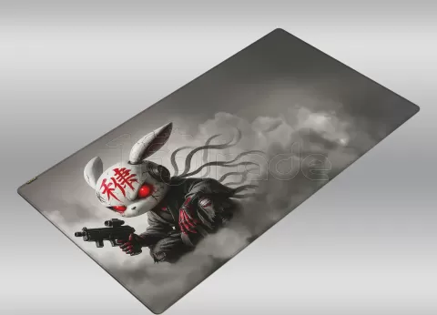 Photo de Tapis de Souris Hator Tonn Evo Angry Bunny - Taille 3XL (Gris)