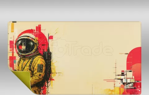 Photo de Tapis de Souris Hator Tonn Evo Astronaut - Taille 3XL (Jaune)