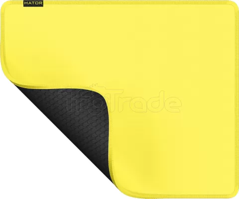 Photo de Tapis de Souris Hator Tonn Evo - Taille M (Jaune)