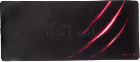 Photo de Tapis de souris Havit Gaming MP863 (Noir/Violet)