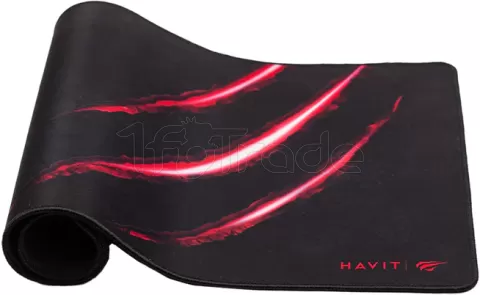 Photo de Tapis de souris Havit Gaming MP863 (Noir/Violet)