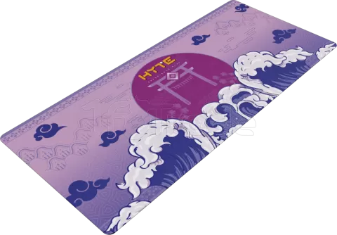 Photo de Tapis de souris Hyte Eternity Deskpad - Taille XL (Violet)