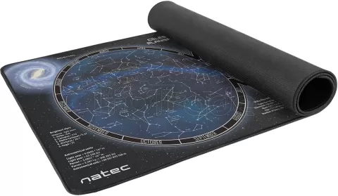 Photo de Tapis de Souris Natec Universe Maxi NPO-1299 - Taille XL (Noir/Bleu)