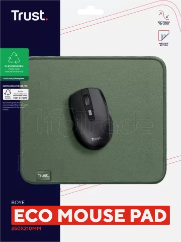Photo de Tapis de Souris Trust Boye (Vert)