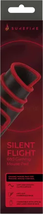 Photo de Tapis de souris Verbatim SureFire Silent Flight - Taille L (Noir)