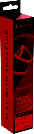Photo de Tapis de souris Verbatim SureFire Silent Flight - Taille M (Noir)