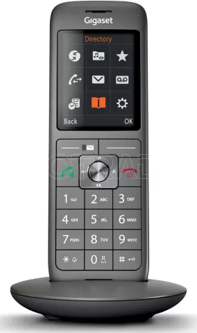 Photo de Téléphone fixe sans fil Gigaset CL660 Duo - 2 combinés (Noir)