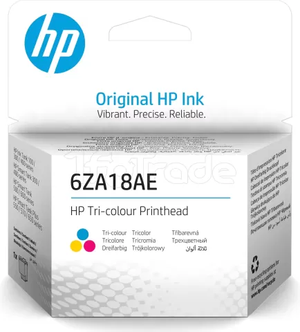 Photo de Tête d'impression HP 6ZA18AE (3 Couleurs)