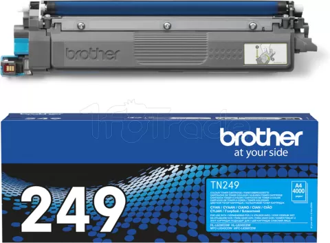 Photo de Toner Cyan Brother TN-249 - 4000 pages