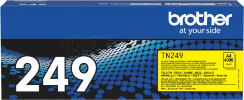 Photo de Toner Jaune Brother TN-249 - 4000 pages
