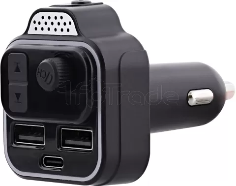 Photo de Transmetteur FM Bluetooth T'nB Premium avec 2x USB-A + 1x USB-C